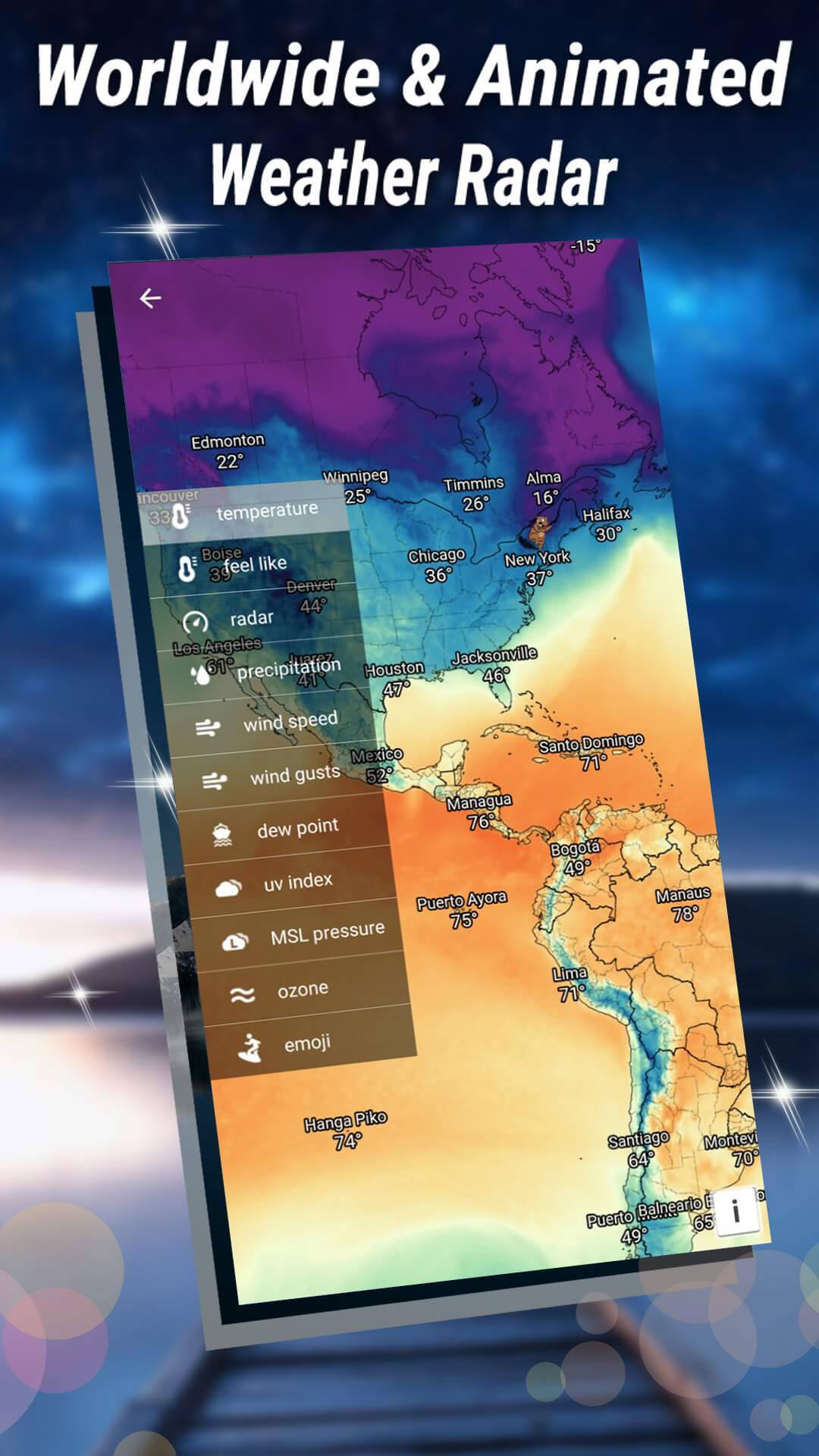 Weather Forecast - Weather Radar & Weather Live 1.5.0 Screenshot 3