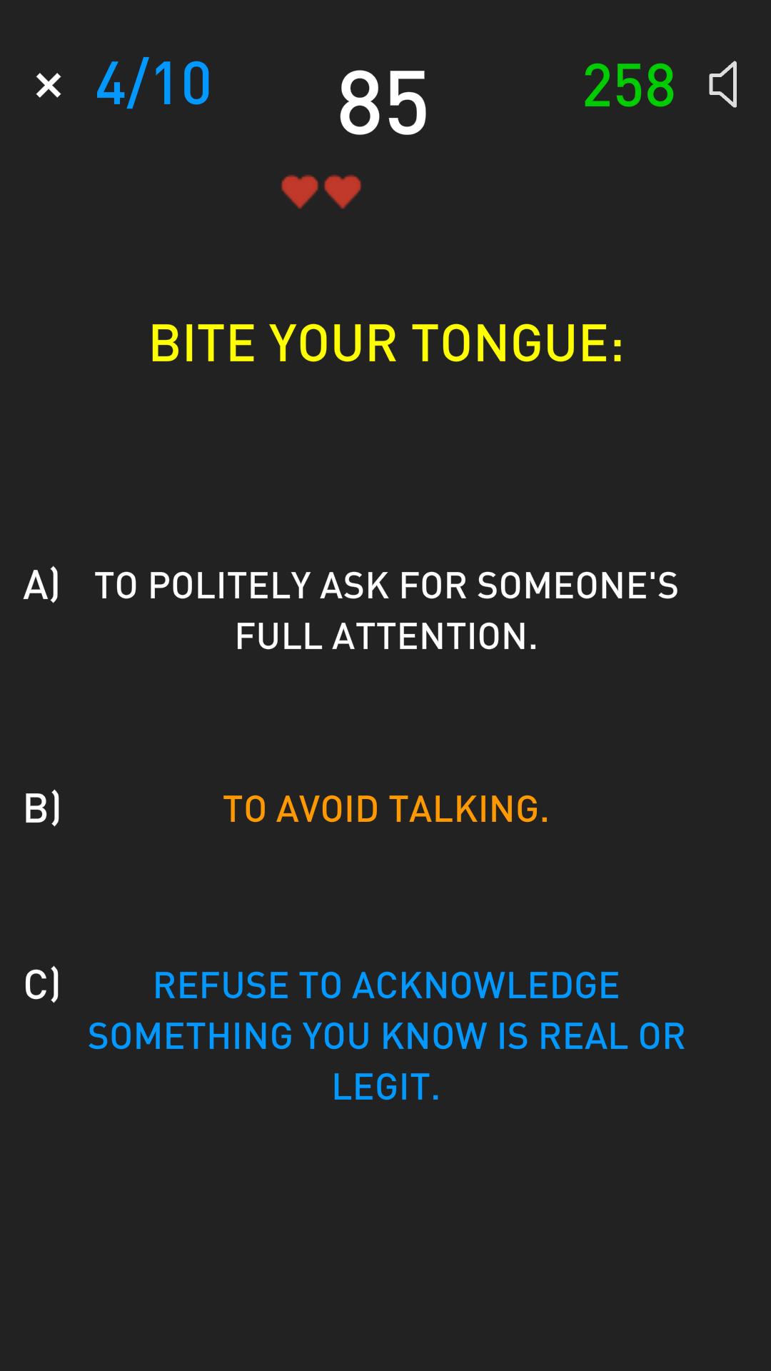 Idioms Game - Free  Screenshot 3