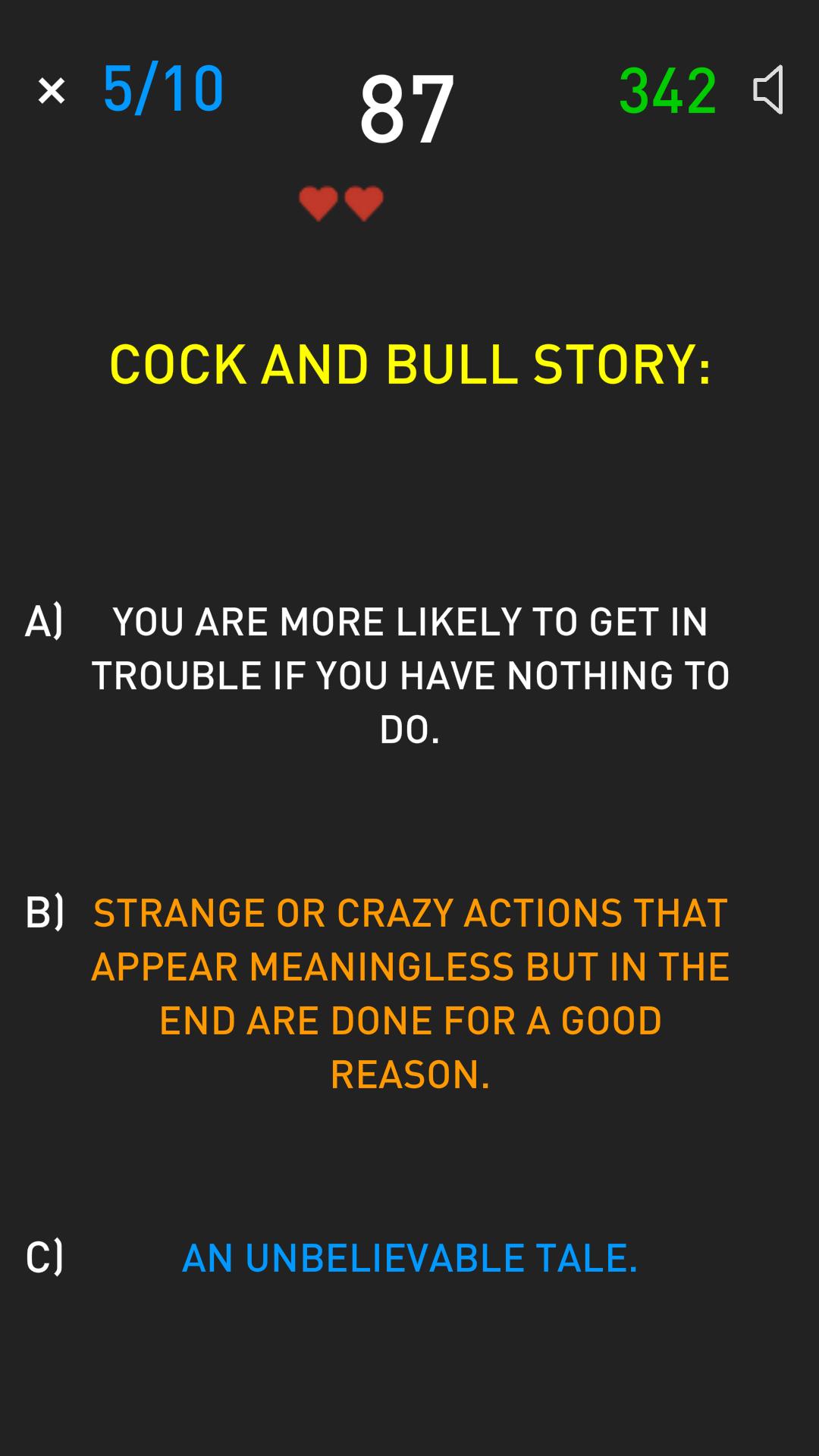 Idioms Game - Free  Screenshot 8