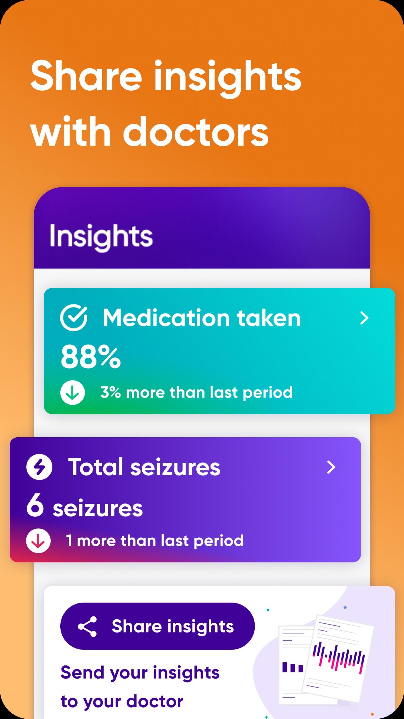 Epsy seizure, aura, medication epilepsy tracking 1.10.0 Screenshot 11