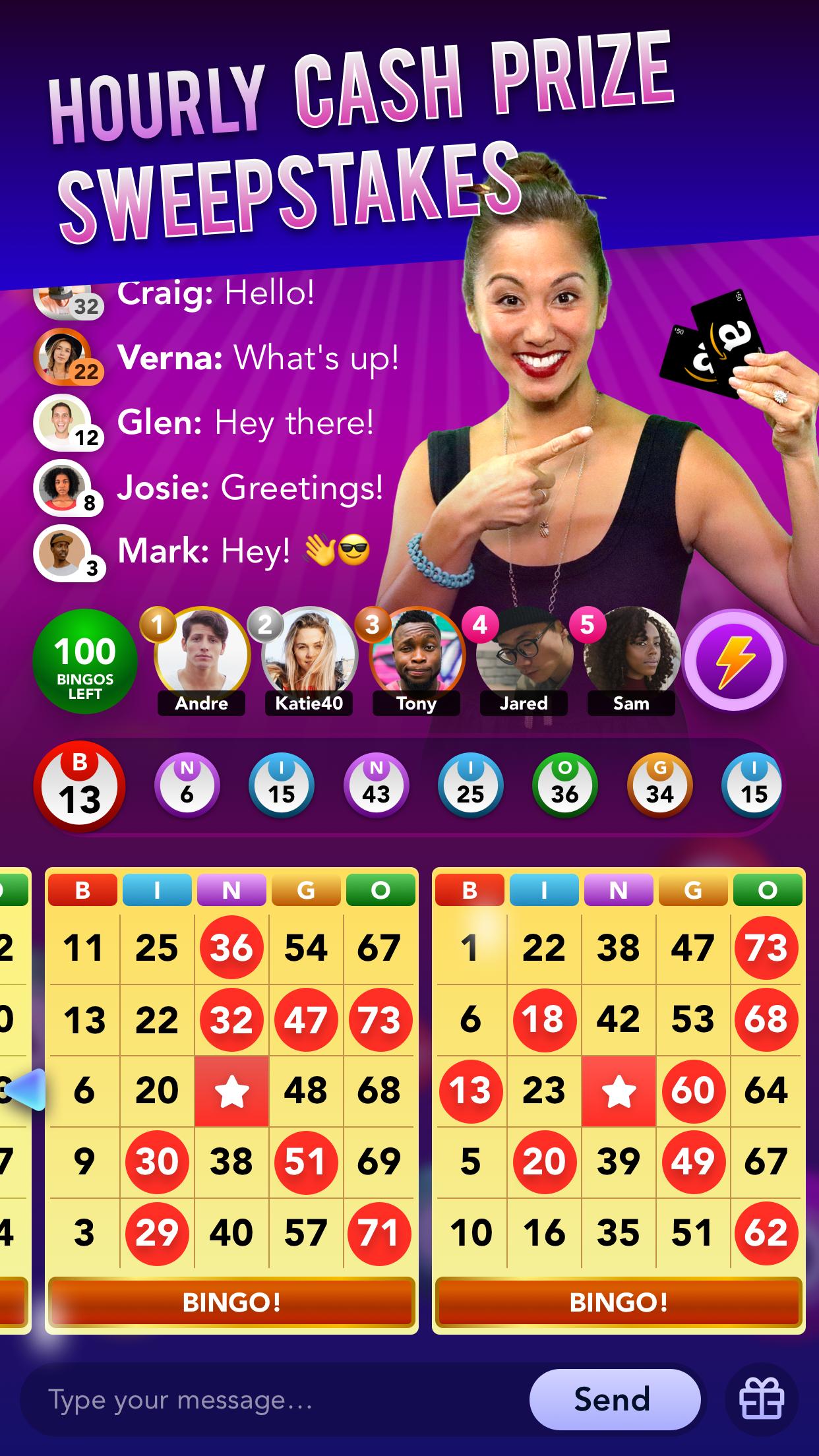 Live Play Bingo Cash Prizes 1.12.4 Screenshot 2