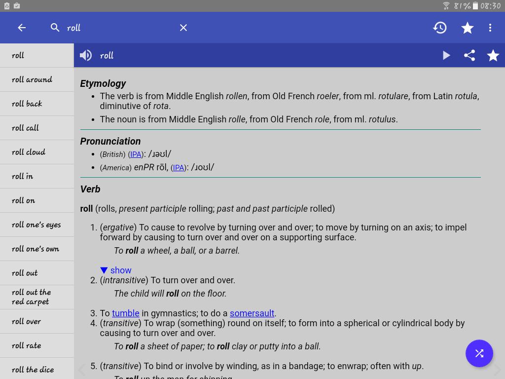 English Dictionary - Offline 5.1 Screenshot 11