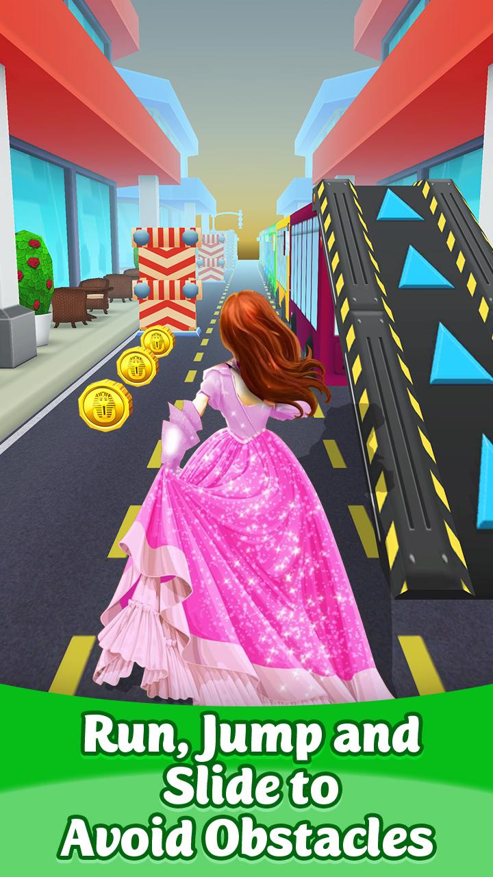 Running Princess Subway : Ice Princess Runner 1.3 Screenshot 1