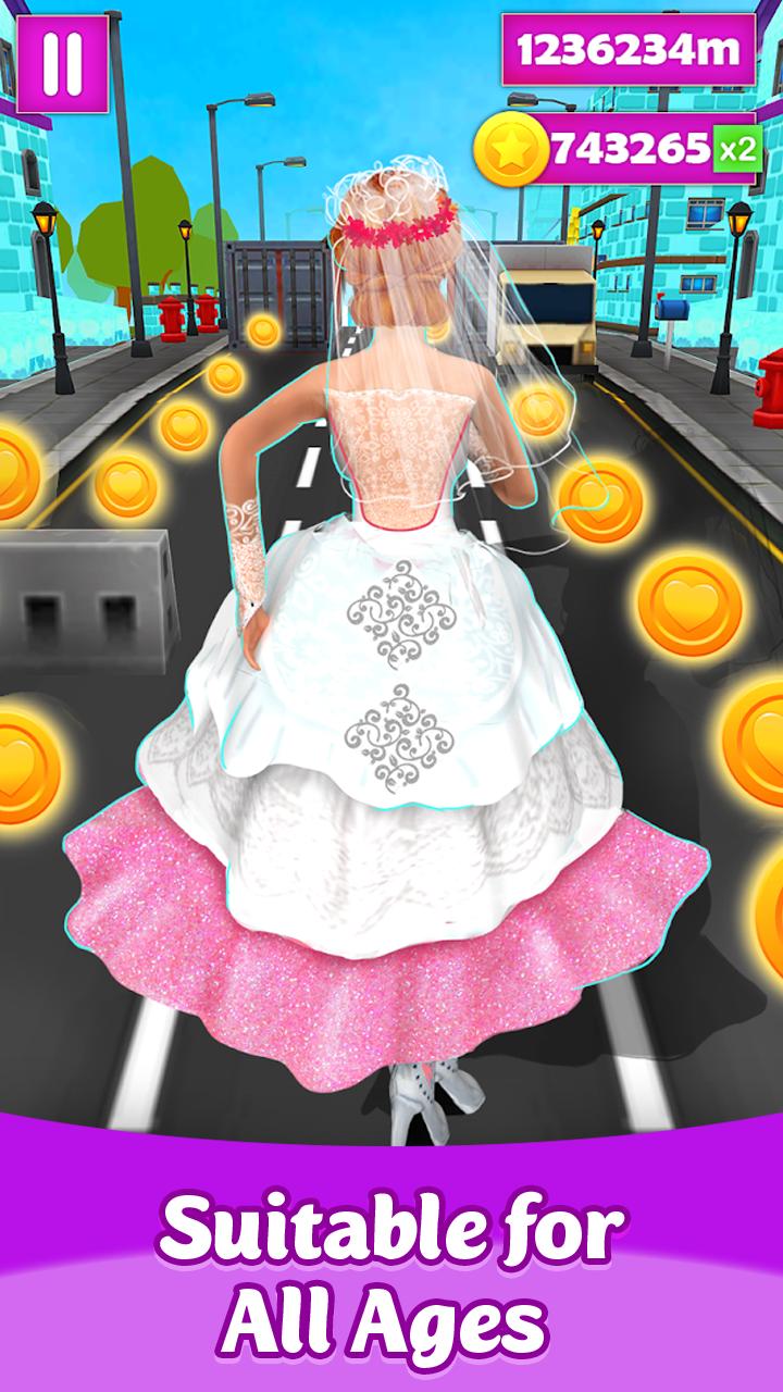 Running Princess Subway : Ice Princess Runner 1.3 Screenshot 2