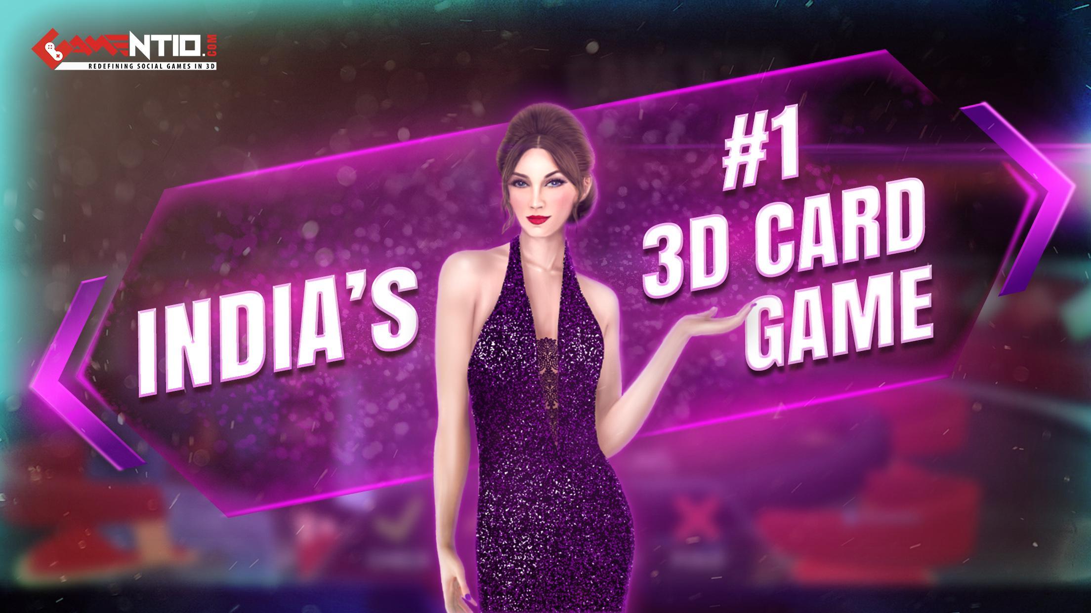 Gamentio 3D: Poker Teenpatti Rummy Slots +More 2.0.20 Screenshot 8
