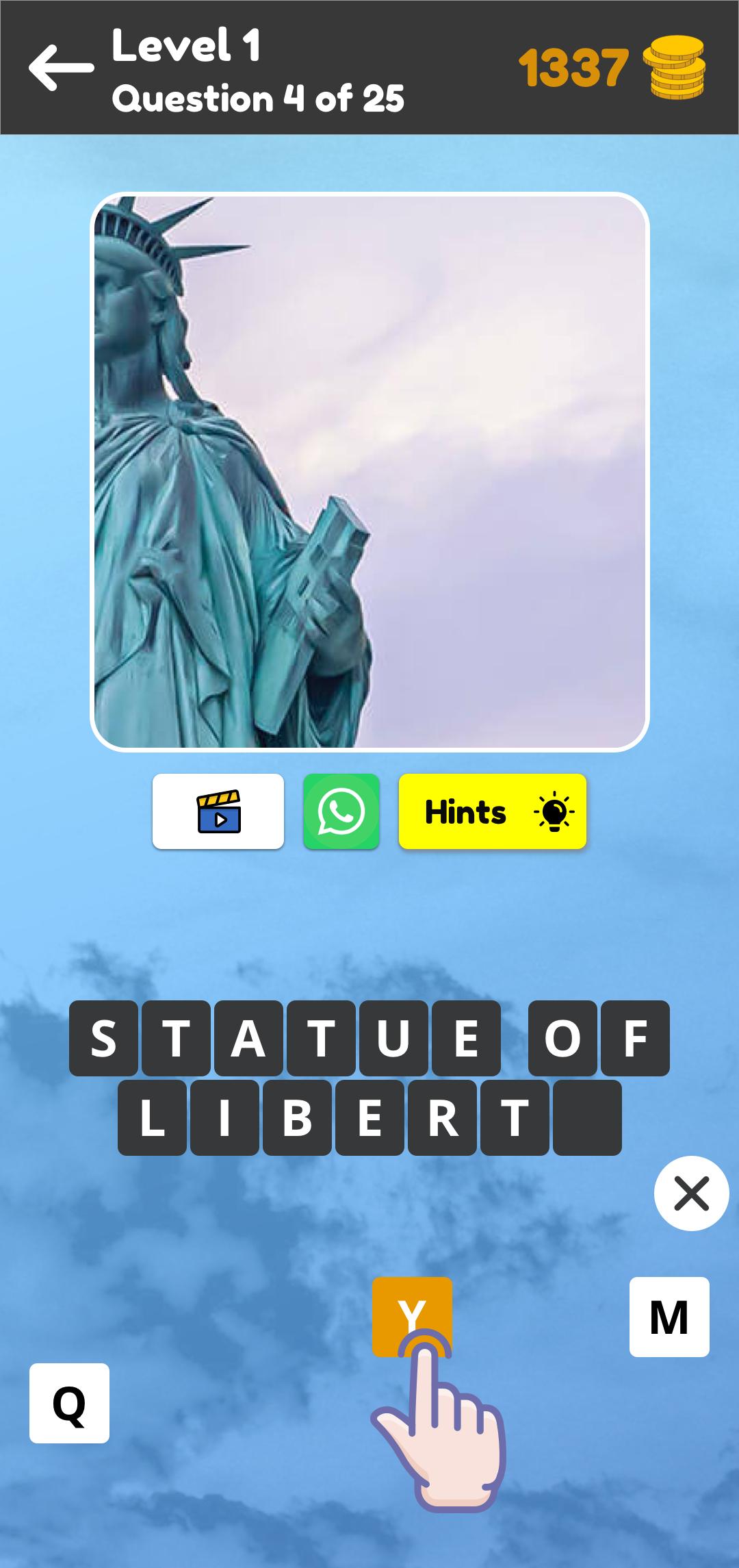 Zoom Quiz Close Up Pics Game, Guess the Word 2.2.3 Screenshot 4