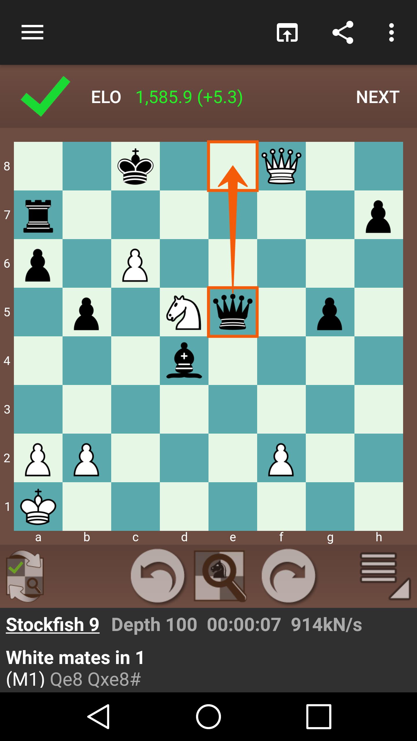 Fun Chess Puzzles Free Play Chess Tactics 2.8.3 Screenshot 2