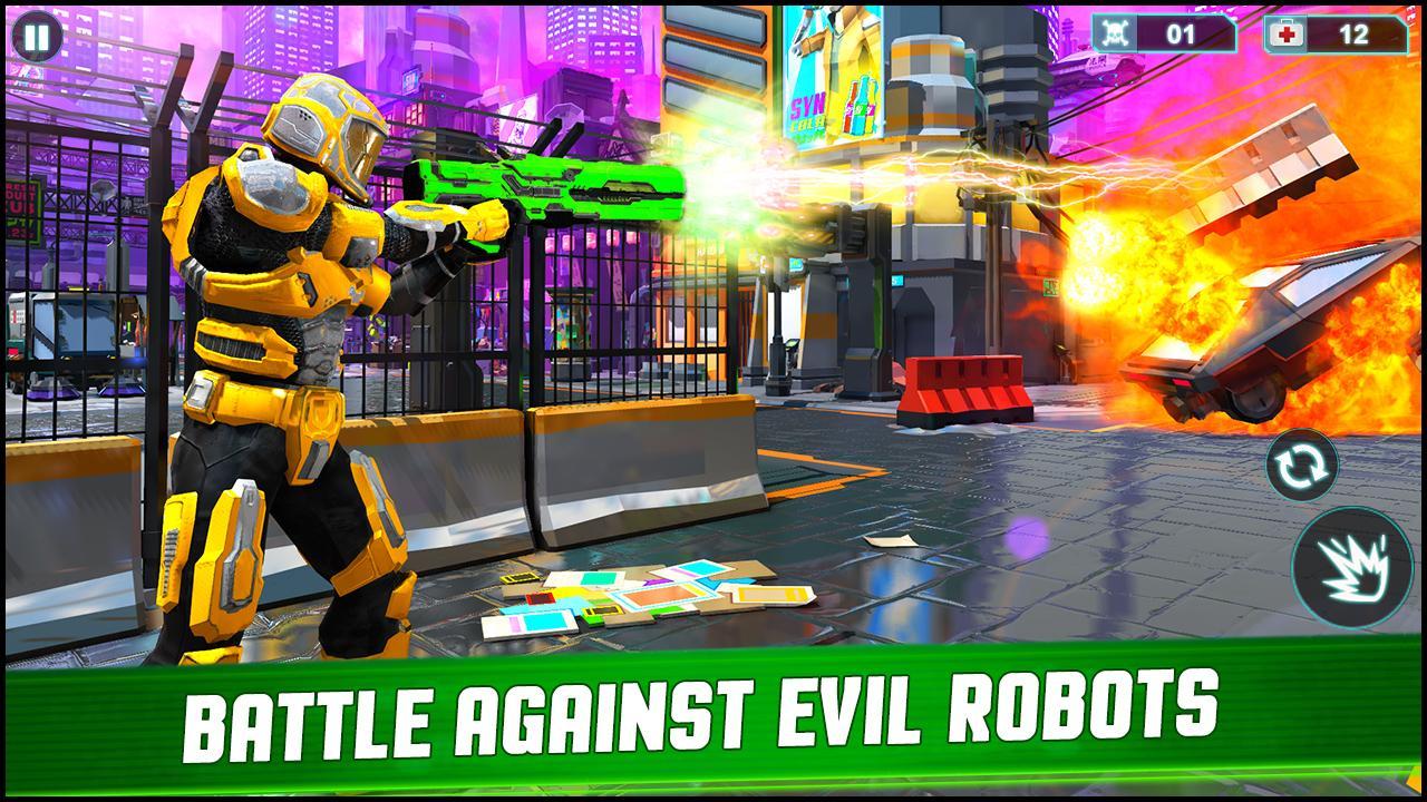 Robot Strike- Iron Counter Terrorist Shooting Game 1.0.1 Screenshot 12