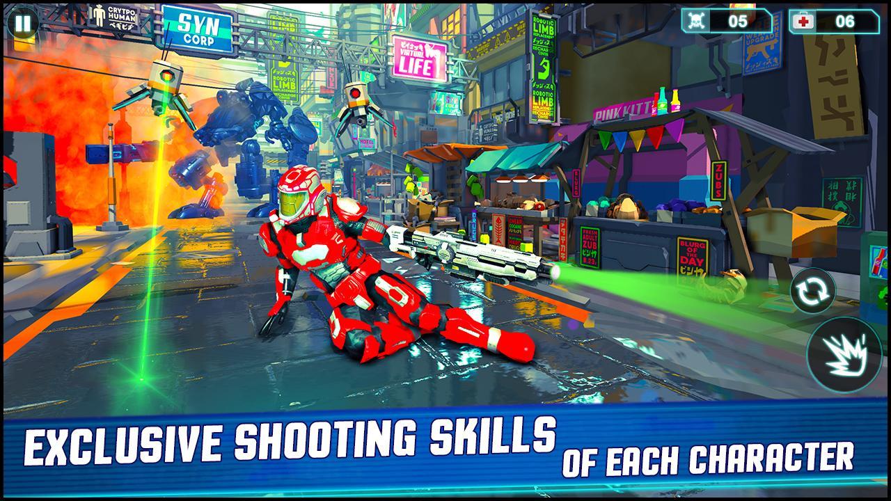 Robot Strike- Iron Counter Terrorist Shooting Game 1.0.1 Screenshot 9