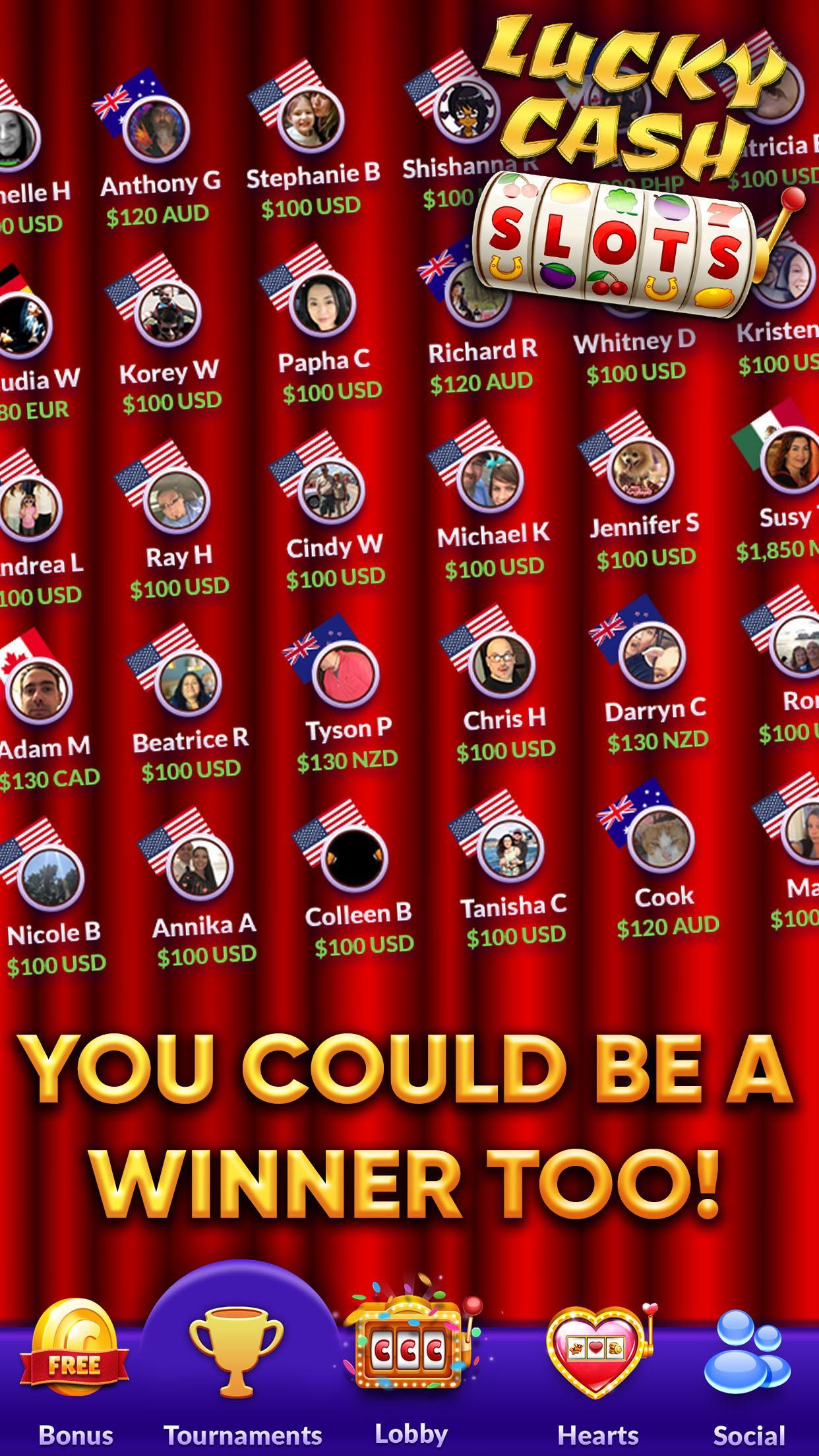 Lucky CASH Slots - Win Real Money & Prizes  Screenshot 16