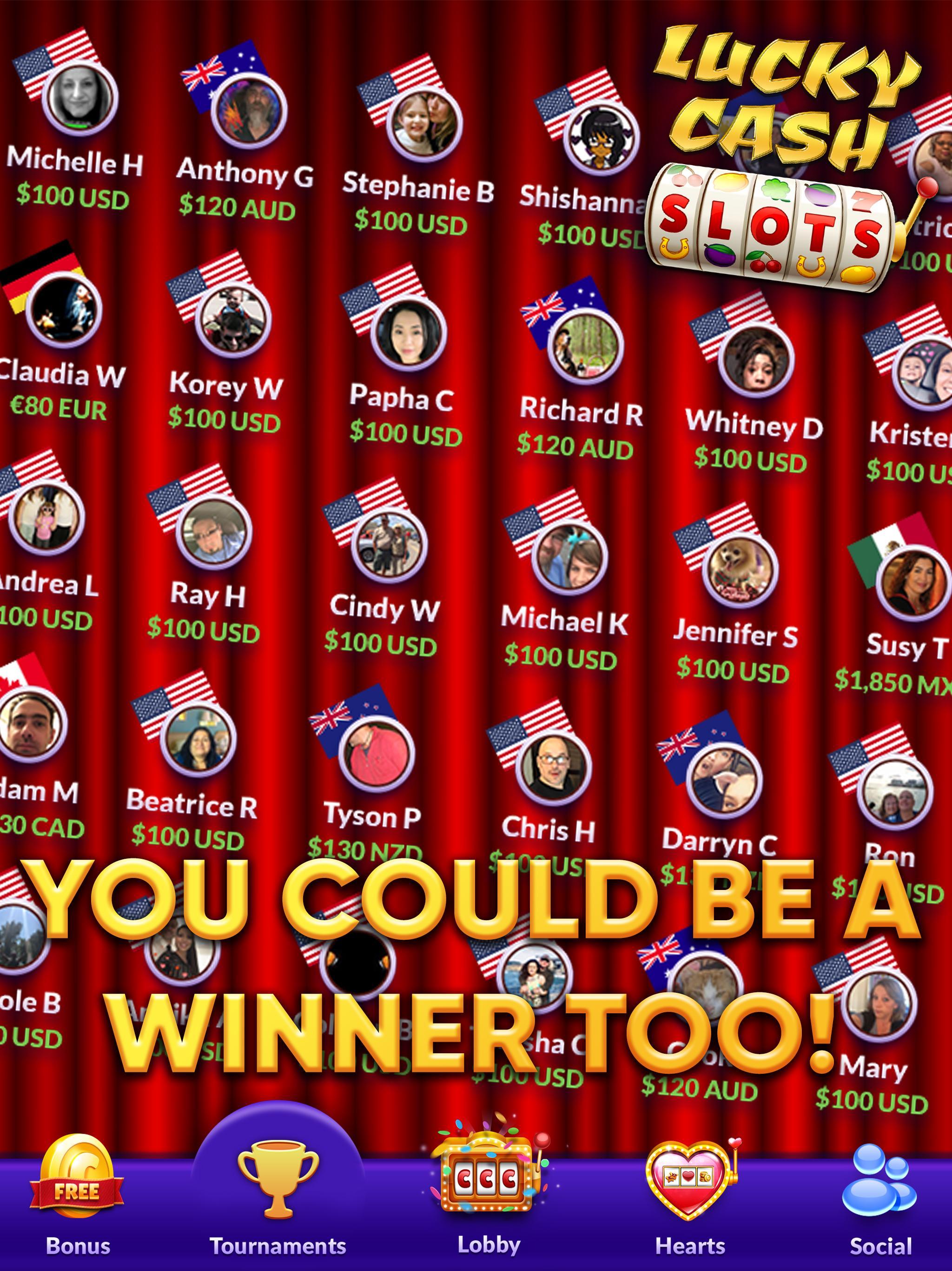 Lucky CASH Slots - Win Real Money & Prizes  Screenshot 7