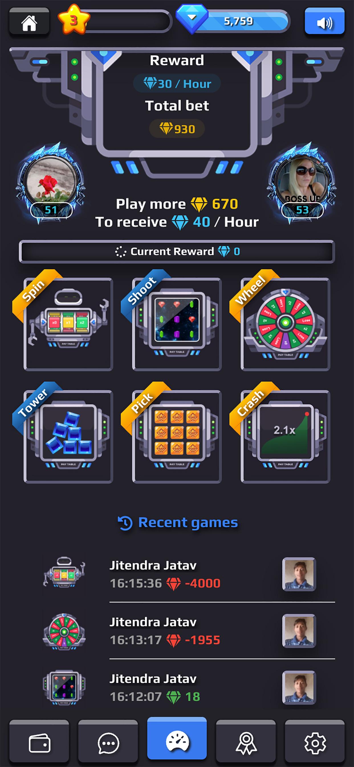 Lucky Diamond - Earn money 2.7.1 Screenshot 1