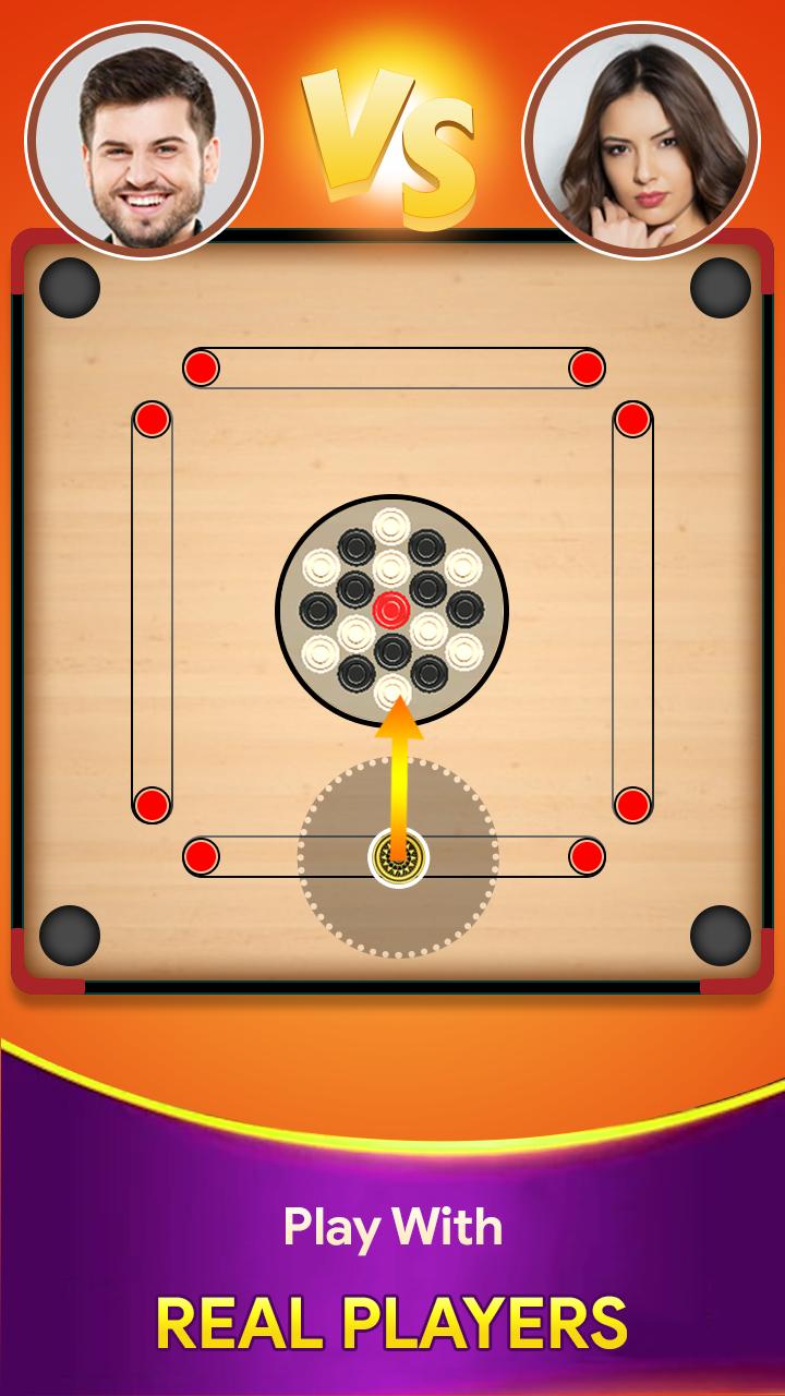 Carrom board game - Carrom online multiplayer 16 Screenshot 1