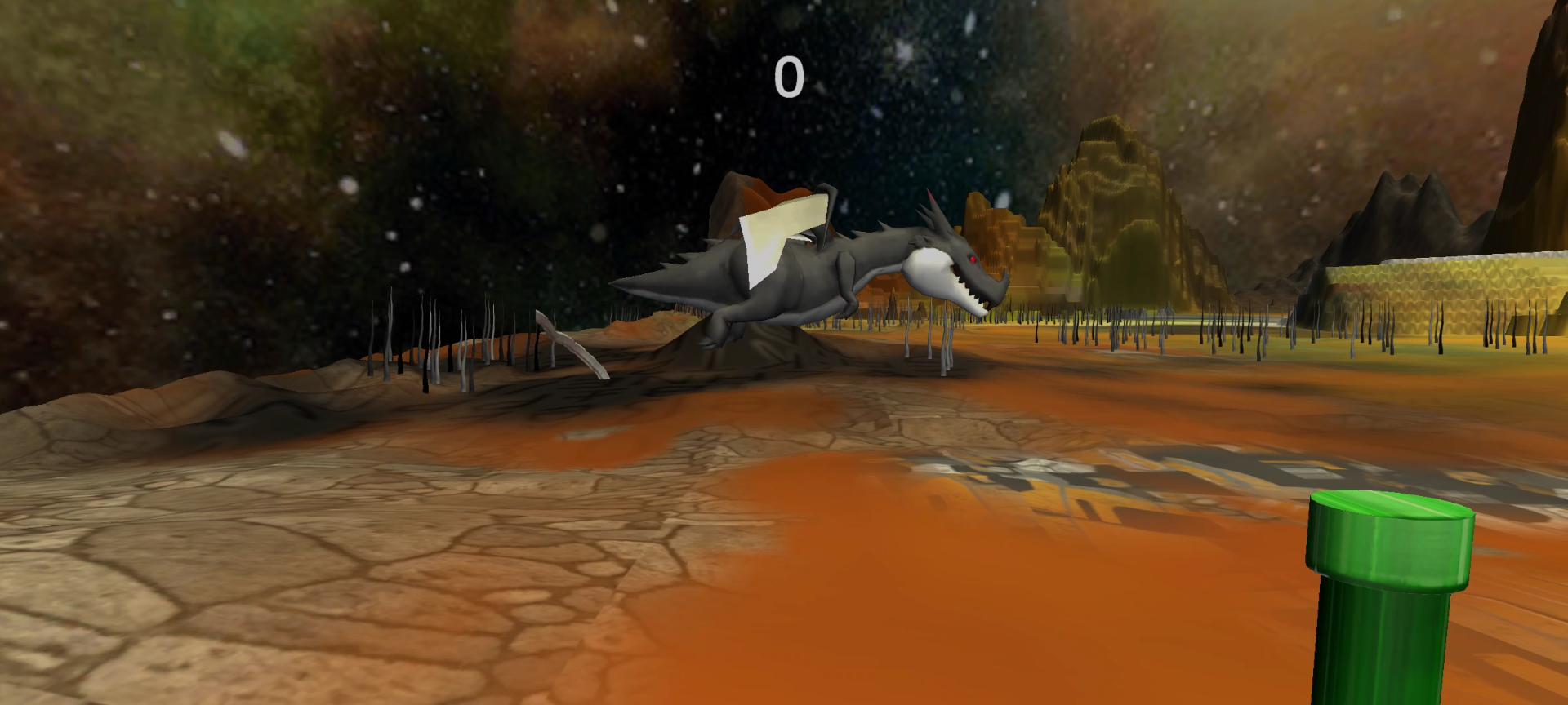 Flappy Dragon 3D Bird Funny Arcade Game Flappy 1.7 Screenshot 12