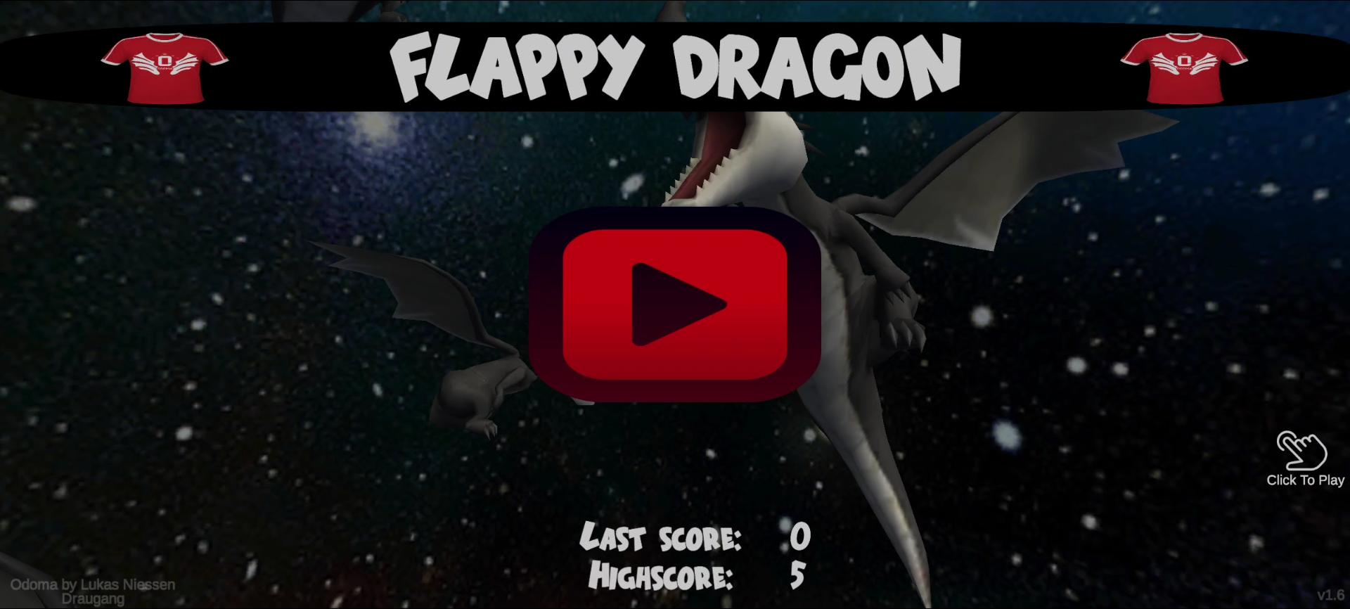 Flappy Dragon 3D Bird Funny Arcade Game Flappy 1.7 Screenshot 16