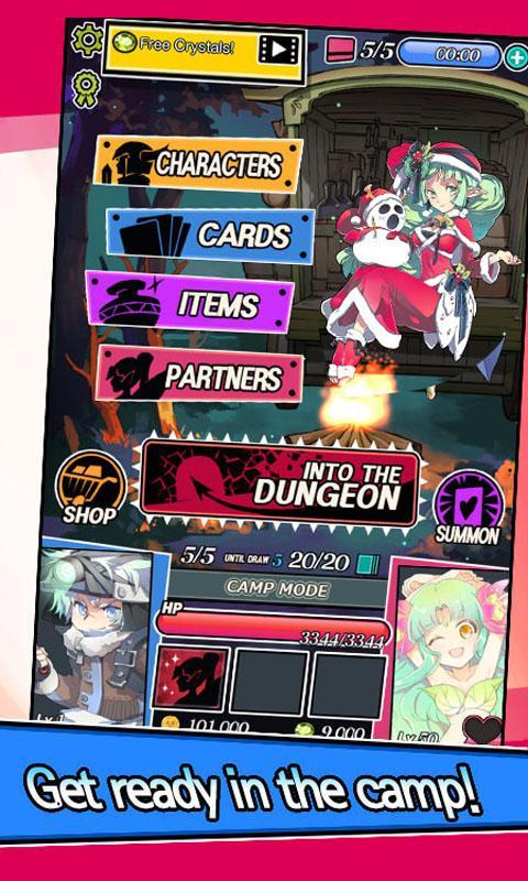 Dungeon & Girls: Card RPG 1.3.6 Screenshot 2