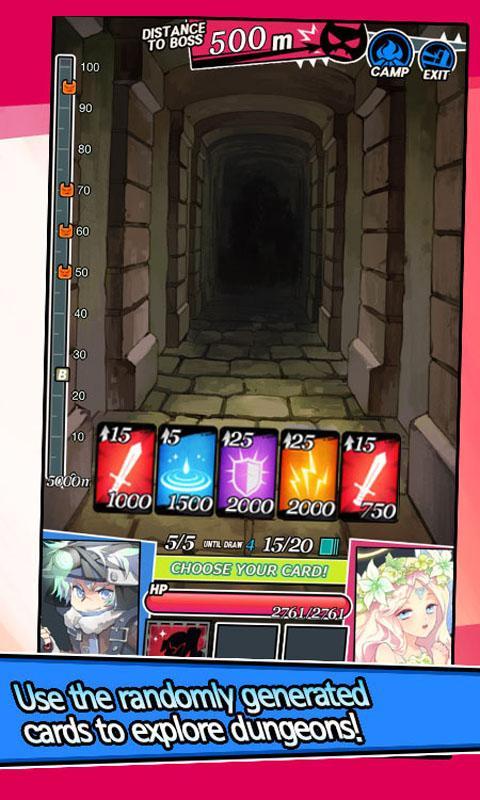 Dungeon & Girls: Card RPG 1.3.6 Screenshot 3