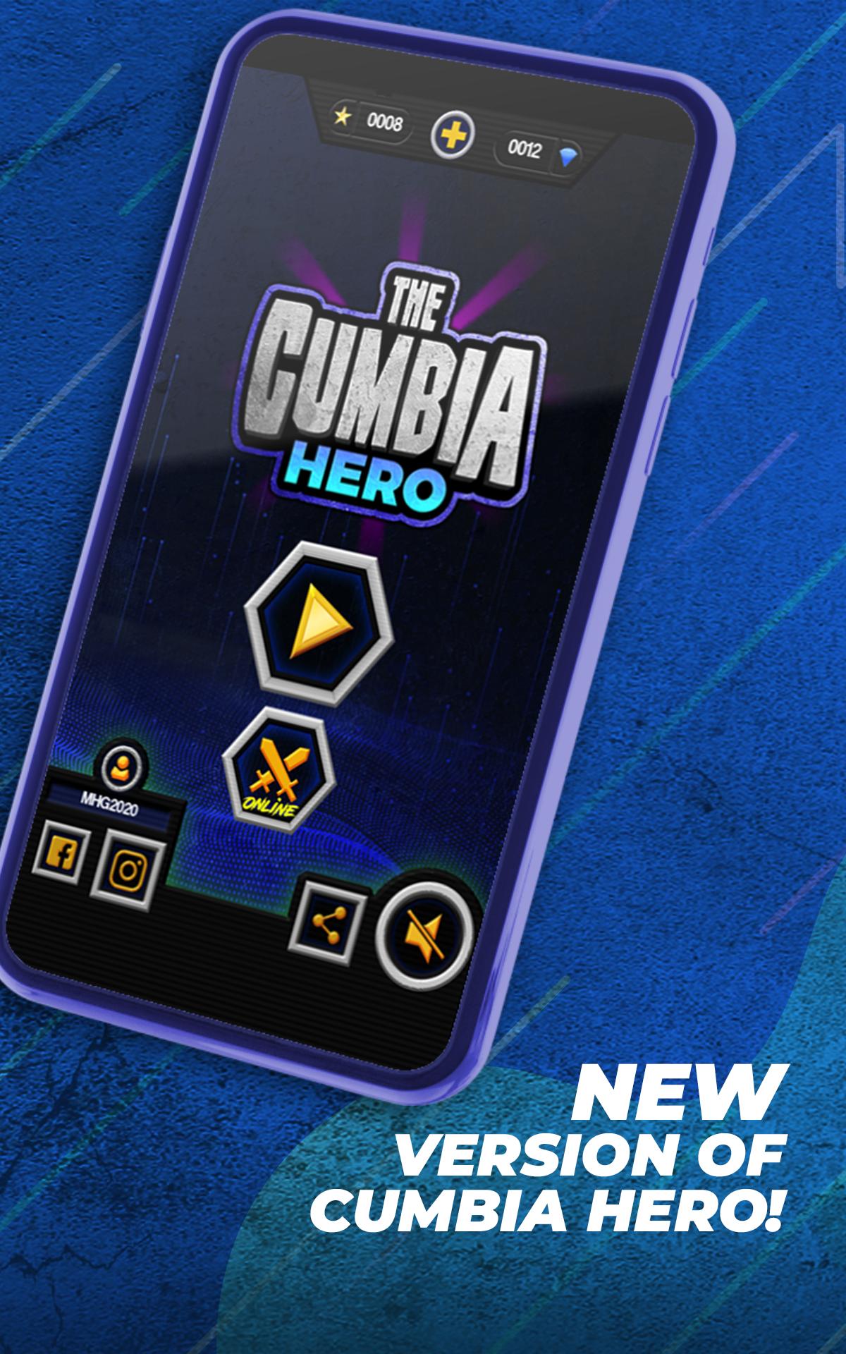 Guitar Cumbia Hero - Rhythm Music Game 5.3.0 Screenshot 1