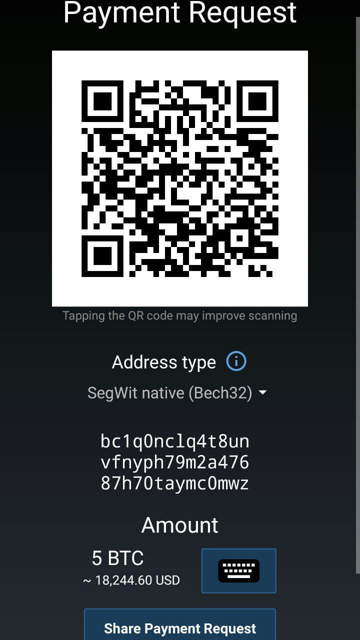Mycelium Bitcoin Wallet 3.11.0.3 Screenshot 4