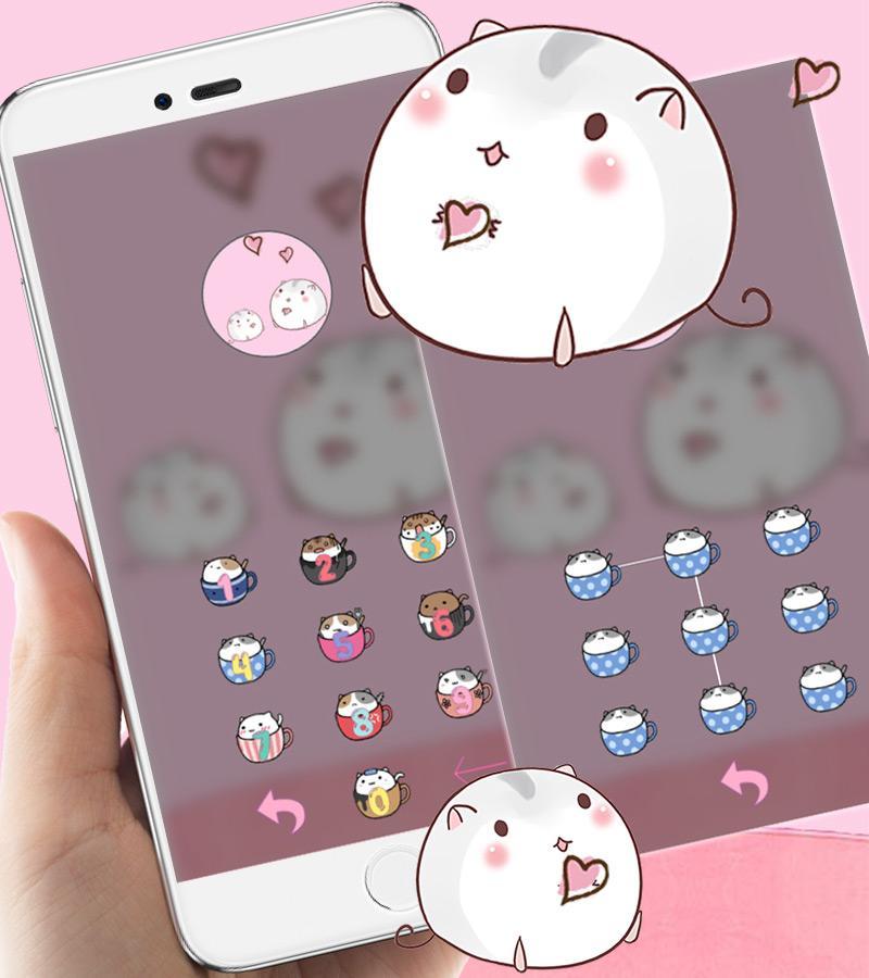 Cute Cup Cat Theme Kitty Wallpaper & icon pack 1.2.1 Screenshot 10