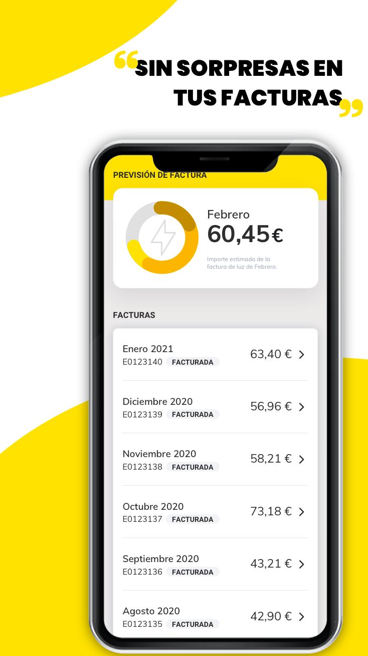 MÁSMÓVIL ENERGÍA — App de Clientes 1.2.3 Screenshot 2