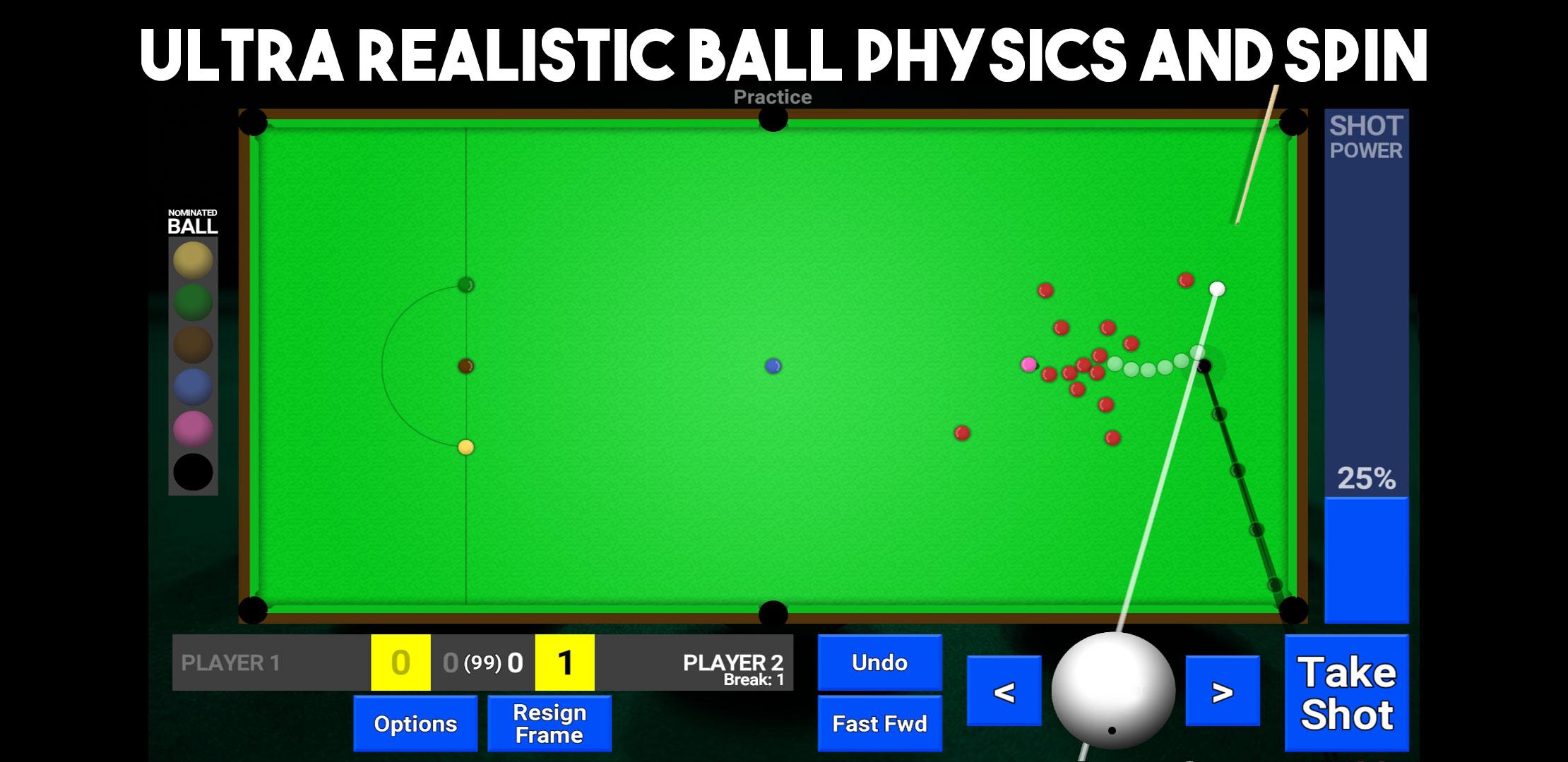 The Snooker Simulator 1.0.4 Screenshot 1