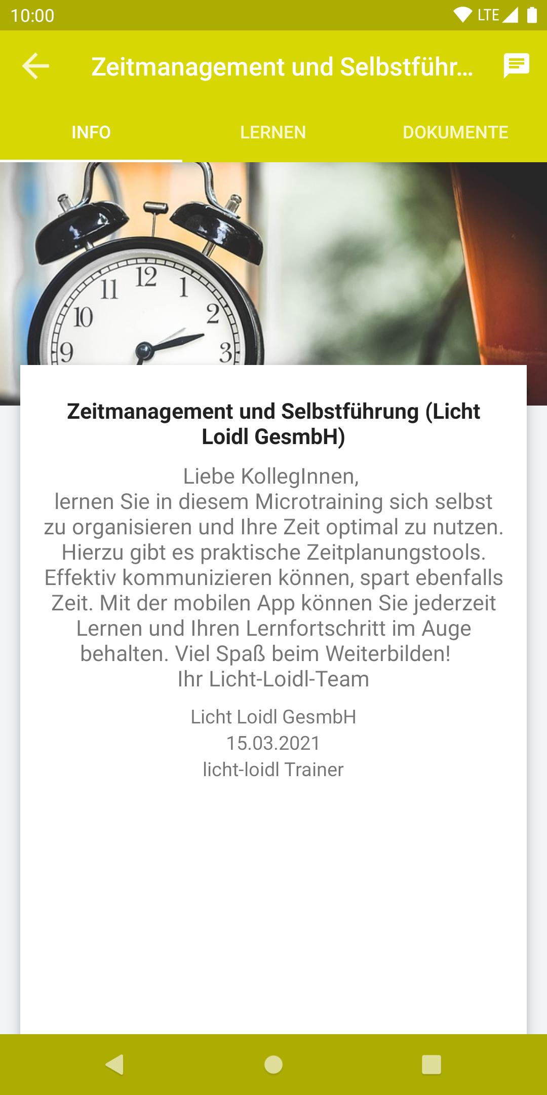 Licht Loidl Learning 2.0815.0 Screenshot 2