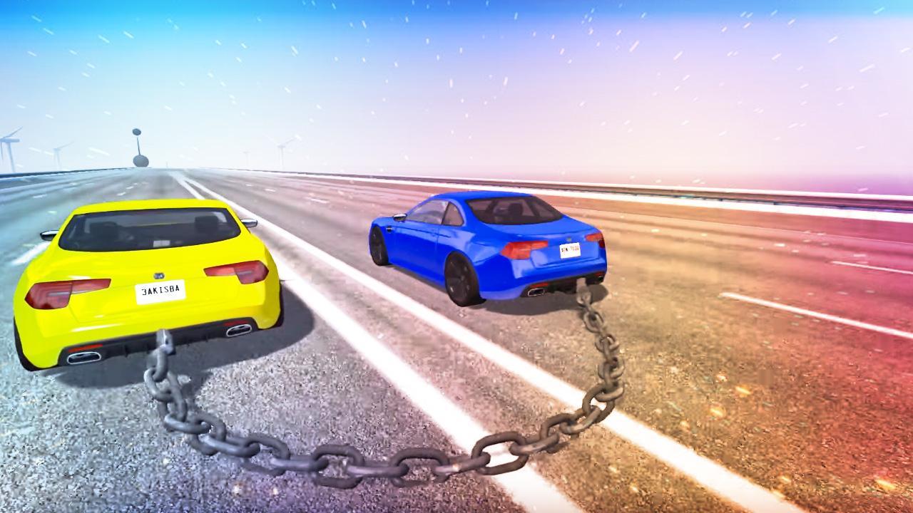 Chained Cars Against Ramp 3D 4.3.0.2 Screenshot 3