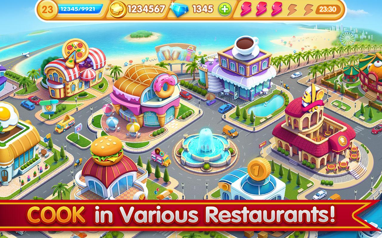 Cooking City crazy chef’ s restaurant game 1.73.5017 Screenshot 12