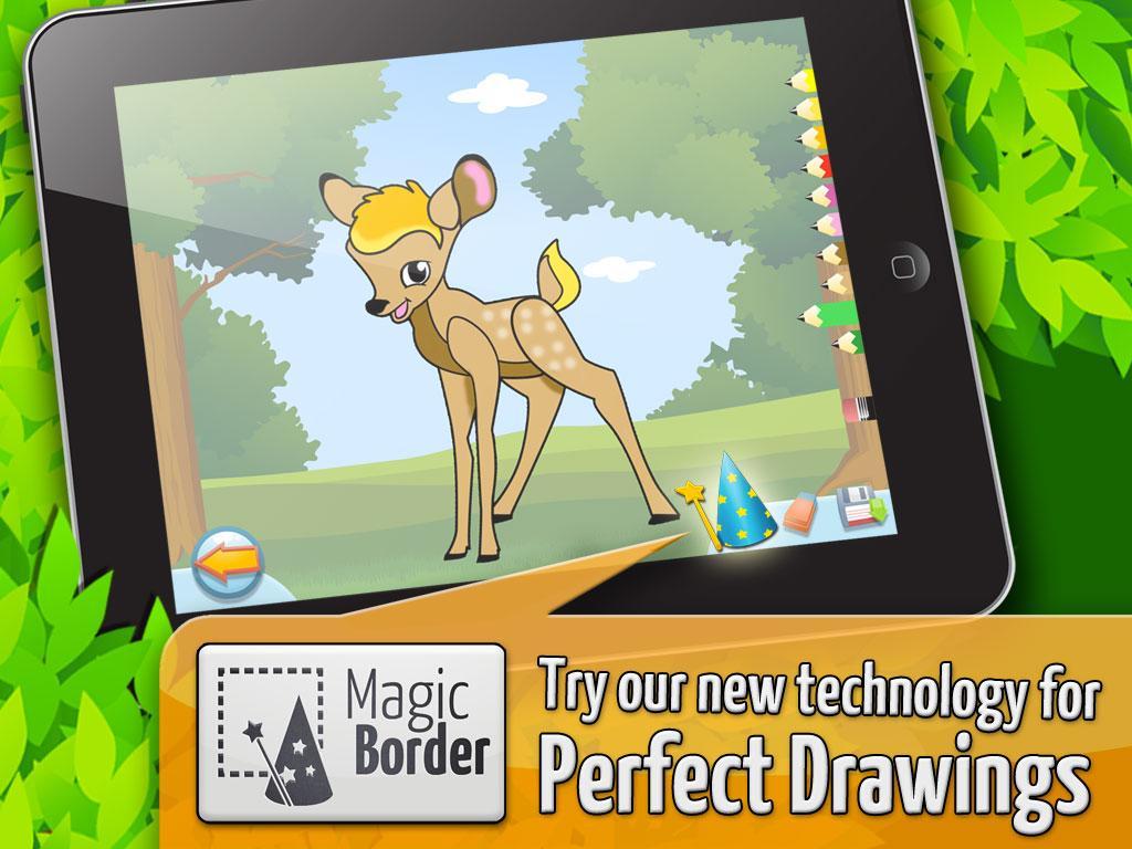 Forest Kids Coloring Puzzles, Games for Toddlers 2.0.1 Screenshot 3