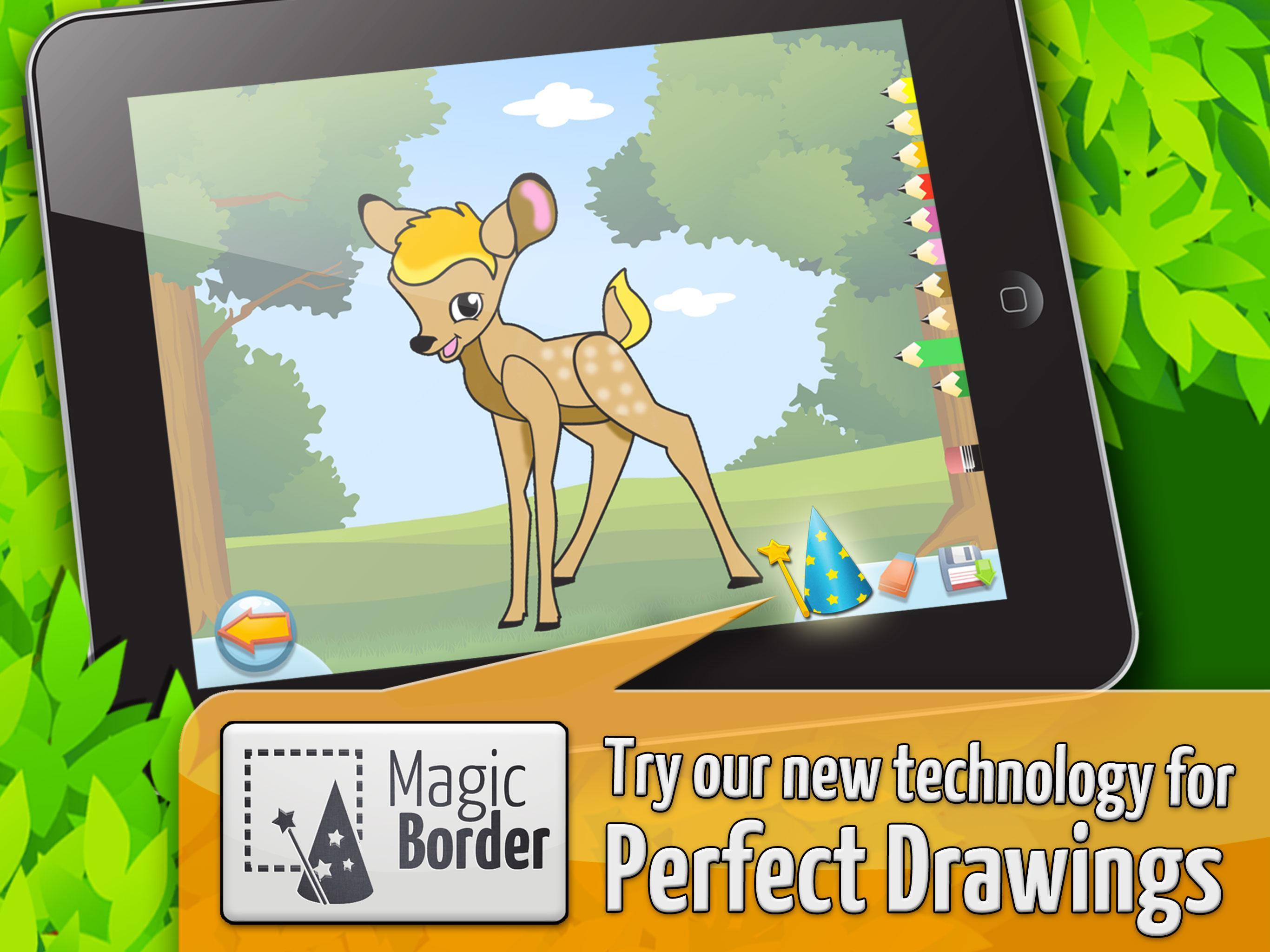 Forest Kids Coloring Puzzles, Games for Toddlers 2.0.1 Screenshot 9