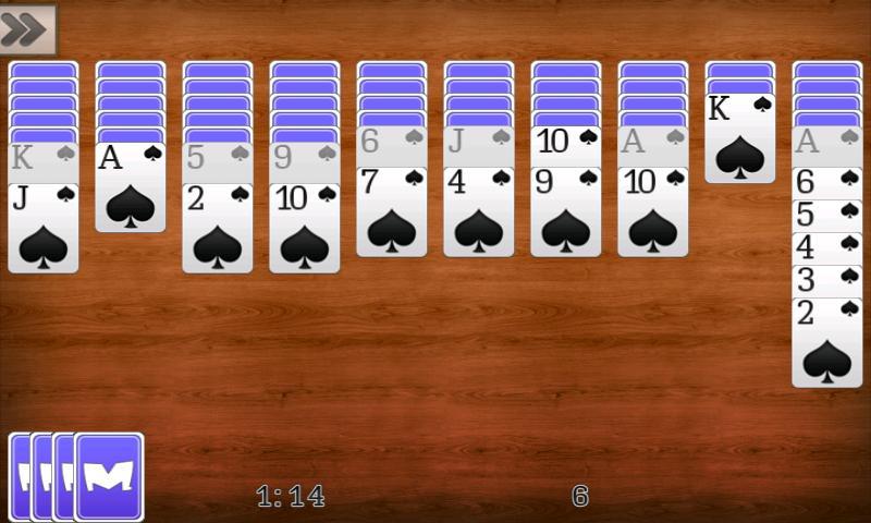 Spider Solitaire 1.0.10 Screenshot 2
