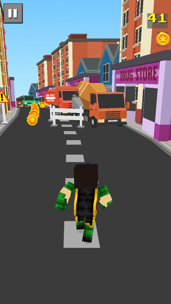 New Teen Craft Runner Titans Dash MCPE 2.1 Screenshot 4