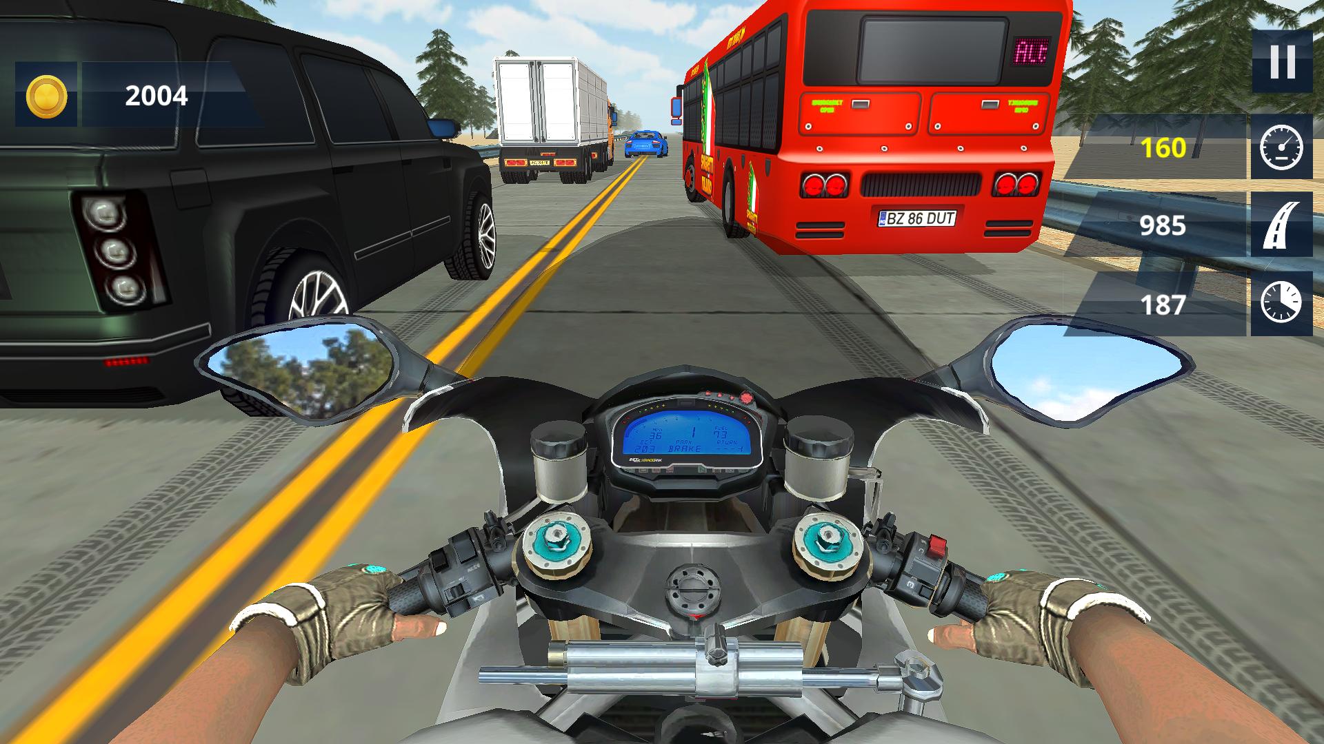Extreme Highway Traffic Bike Race :Impossible Game 1.0 Screenshot 10
