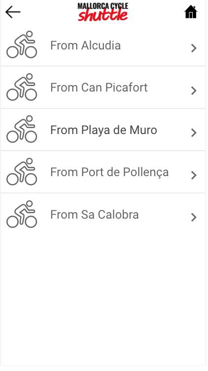 Mallorca Cycle Shuttle 1.1 Screenshot 4