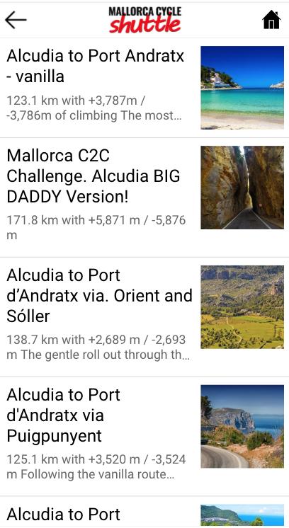 Mallorca Cycle Shuttle 1.1 Screenshot 5
