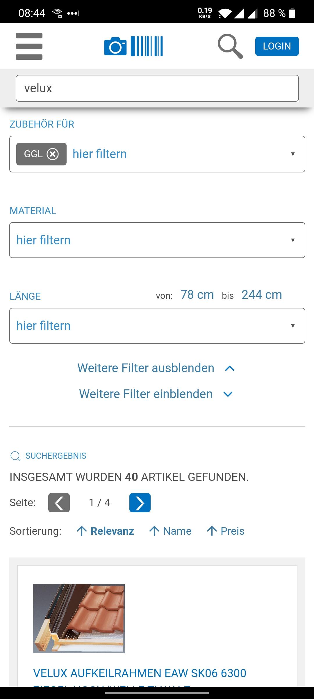 Baustoffe.de App 2.4.3 Screenshot 4