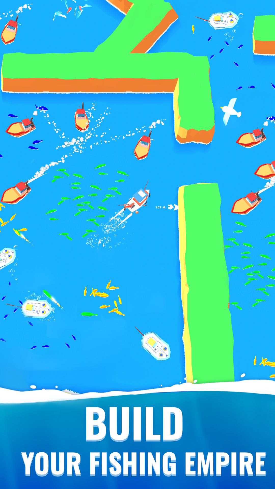 Fish idle: hooked tycoon. Fishing boat, hooking 4.0.6 Screenshot 12