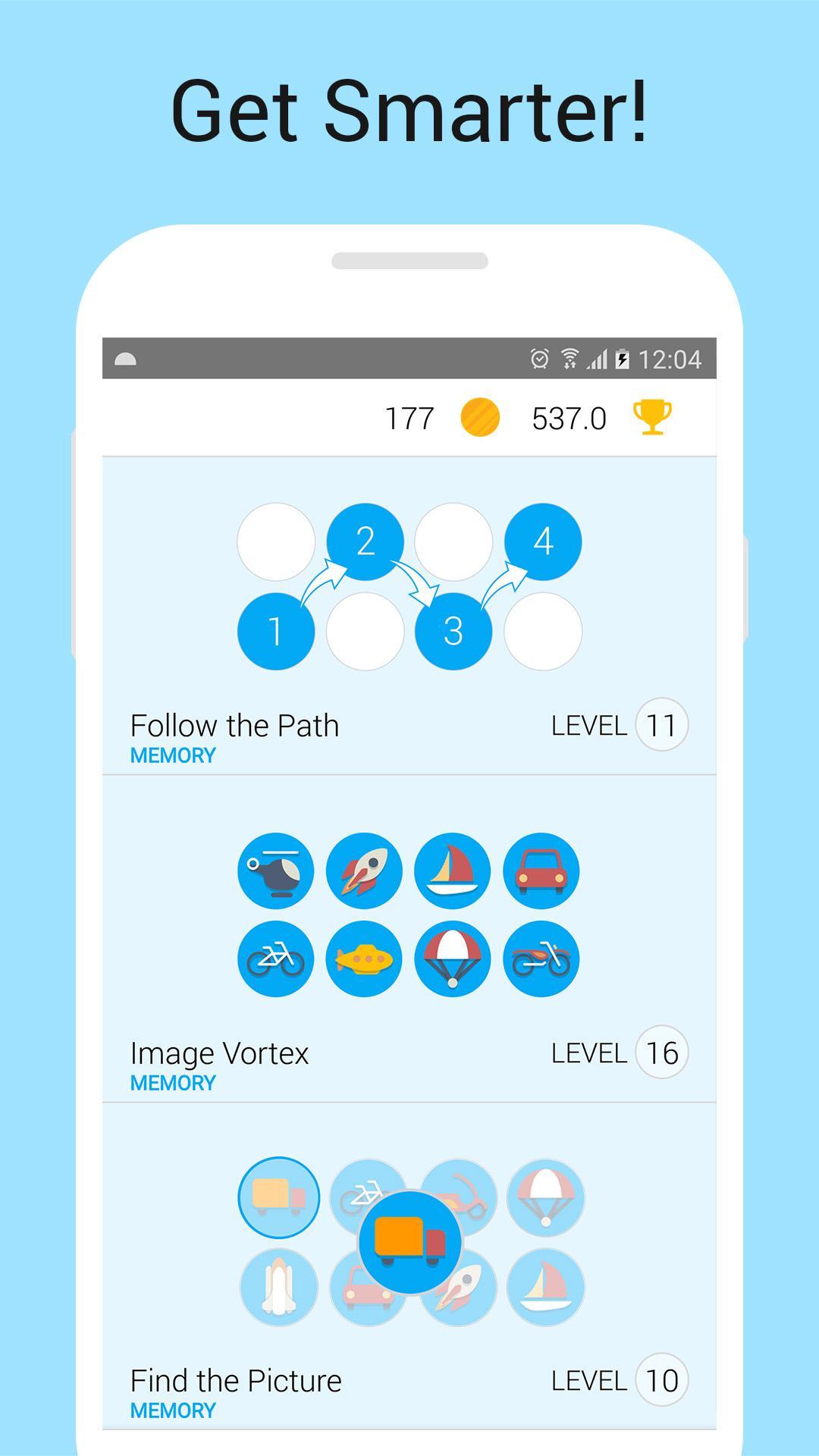 Memory Games Brain Training 3.7.2.RC-GP(126) Screenshot 1