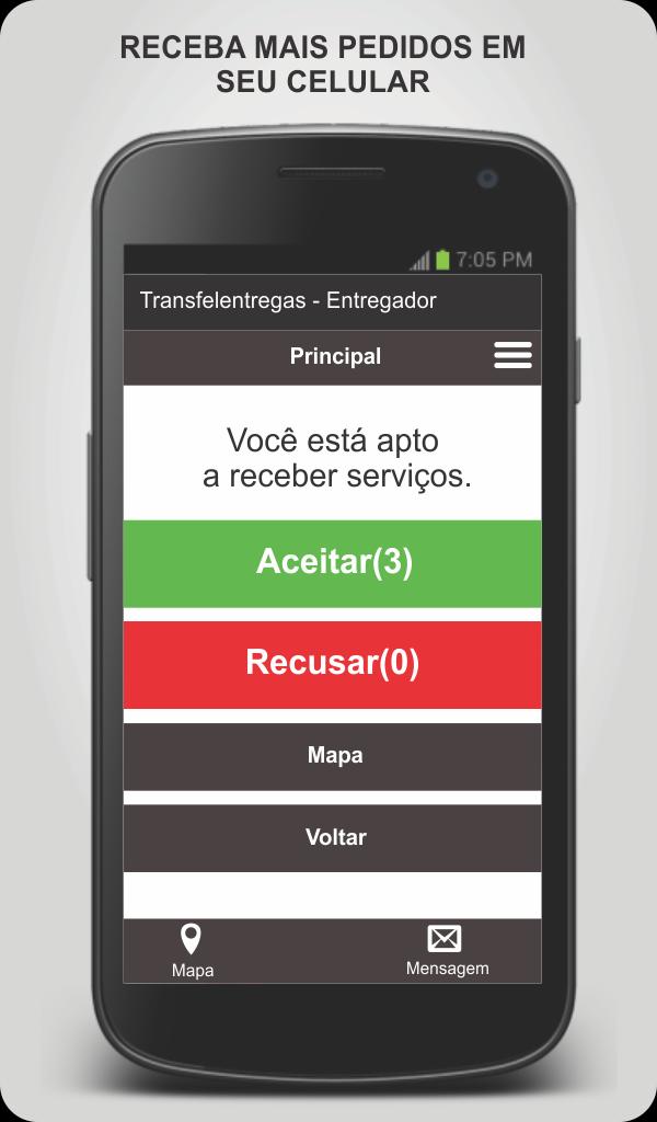 Transfel Entregas Entregador 22.6 Screenshot 2