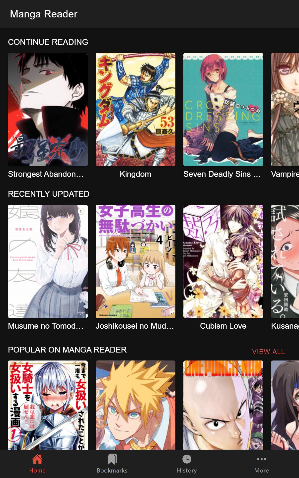 Manga Reader Read manga online free mangareader 0.0.12 Screenshot 10
