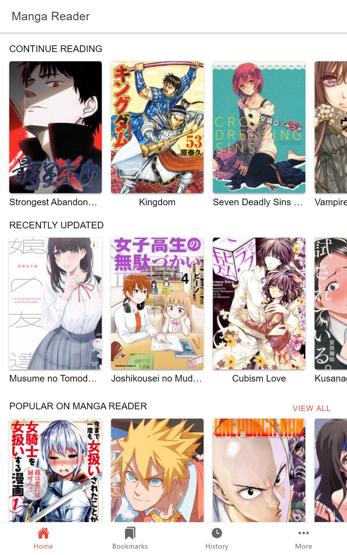 Manga Reader Read manga online free mangareader 0.0.12 Screenshot 11