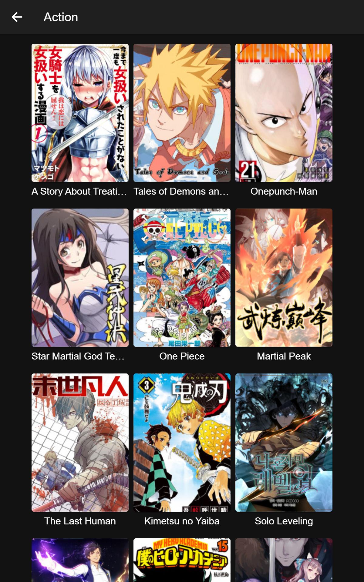 Manga Reader Read manga online free mangareader 0.0.12 Screenshot 12