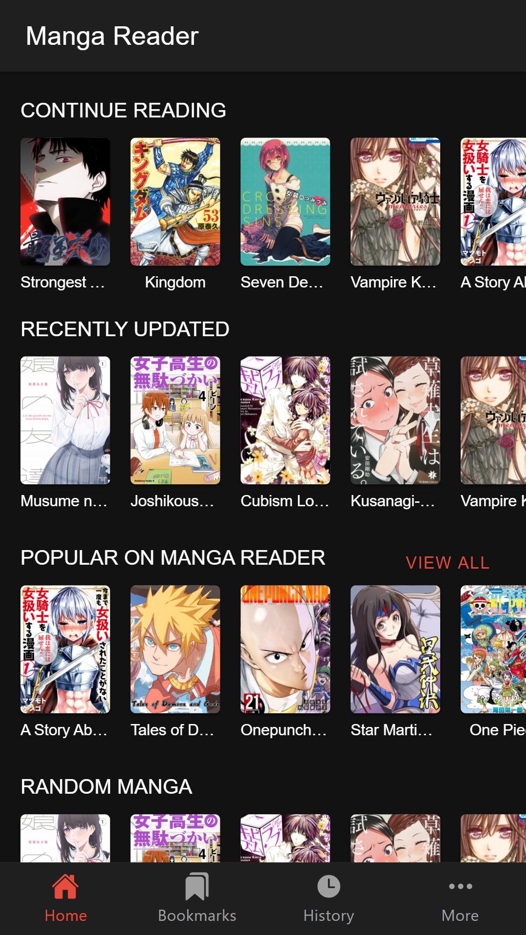 Manga Reader Read manga online free mangareader 0.0.12 Screenshot 2