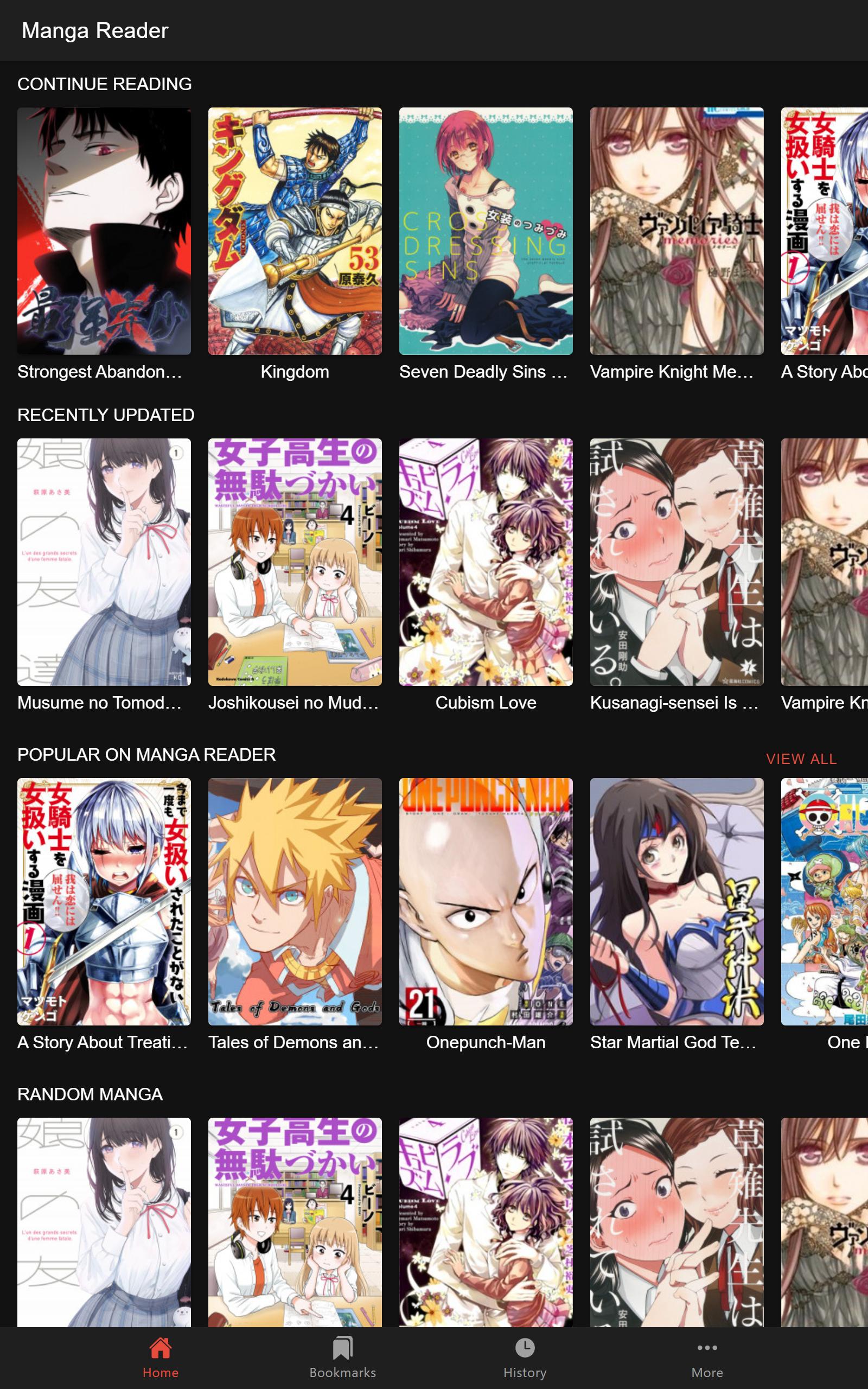 Manga Reader Read manga online free mangareader 0.0.12 Screenshot 6