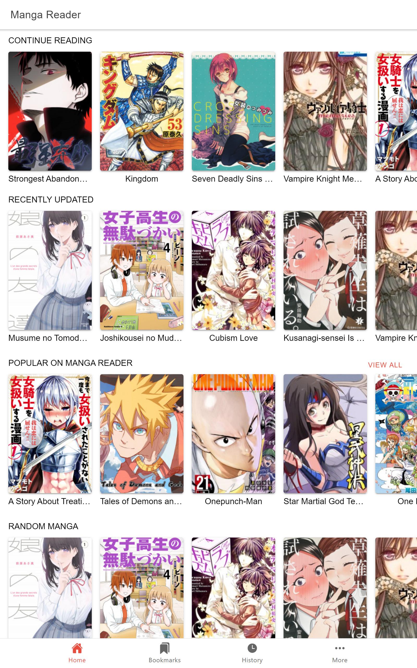 Manga Reader Read manga online free mangareader 0.0.12 Screenshot 7