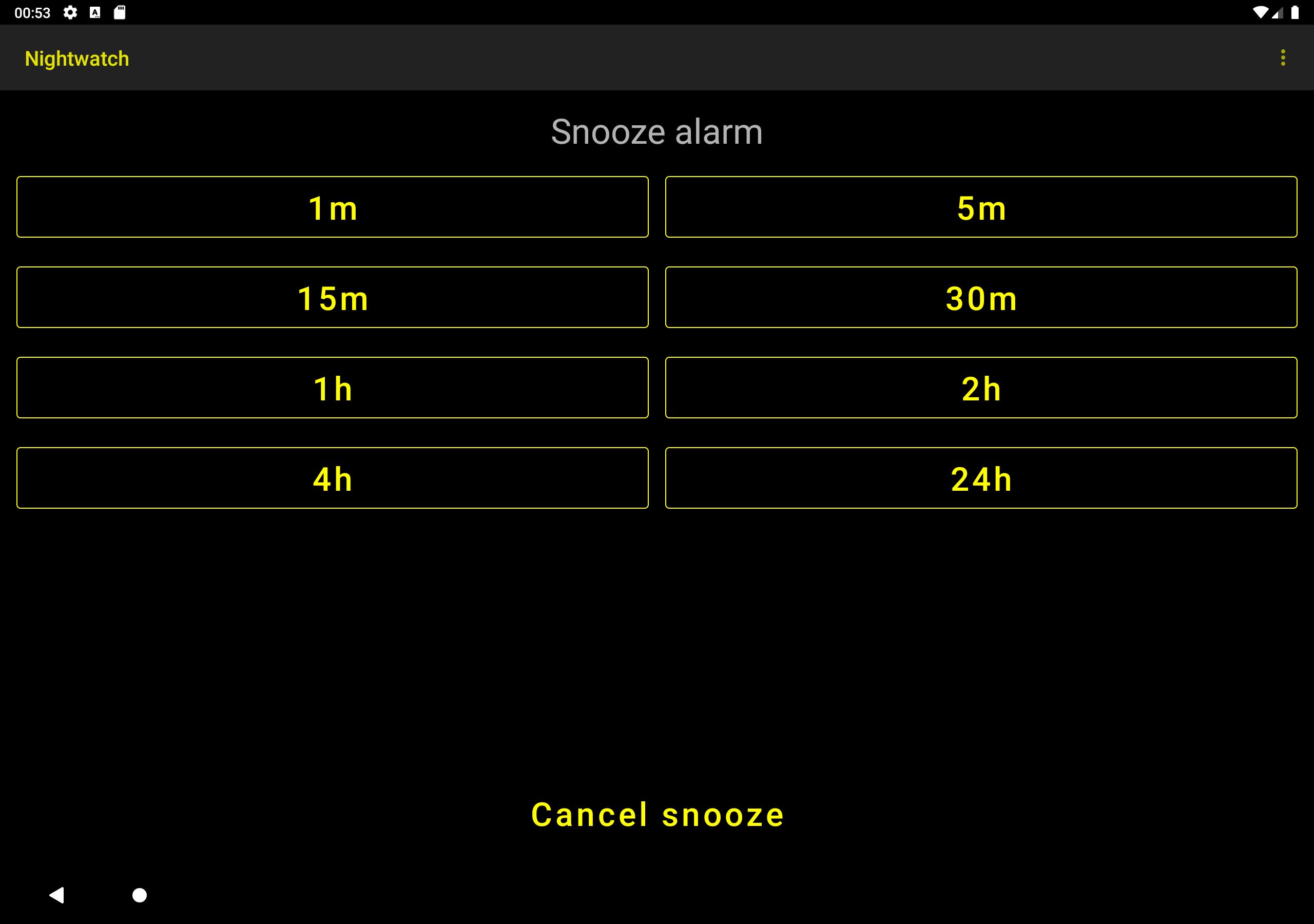 Nightwatch A Nightscout client 1.4.2 Screenshot 10
