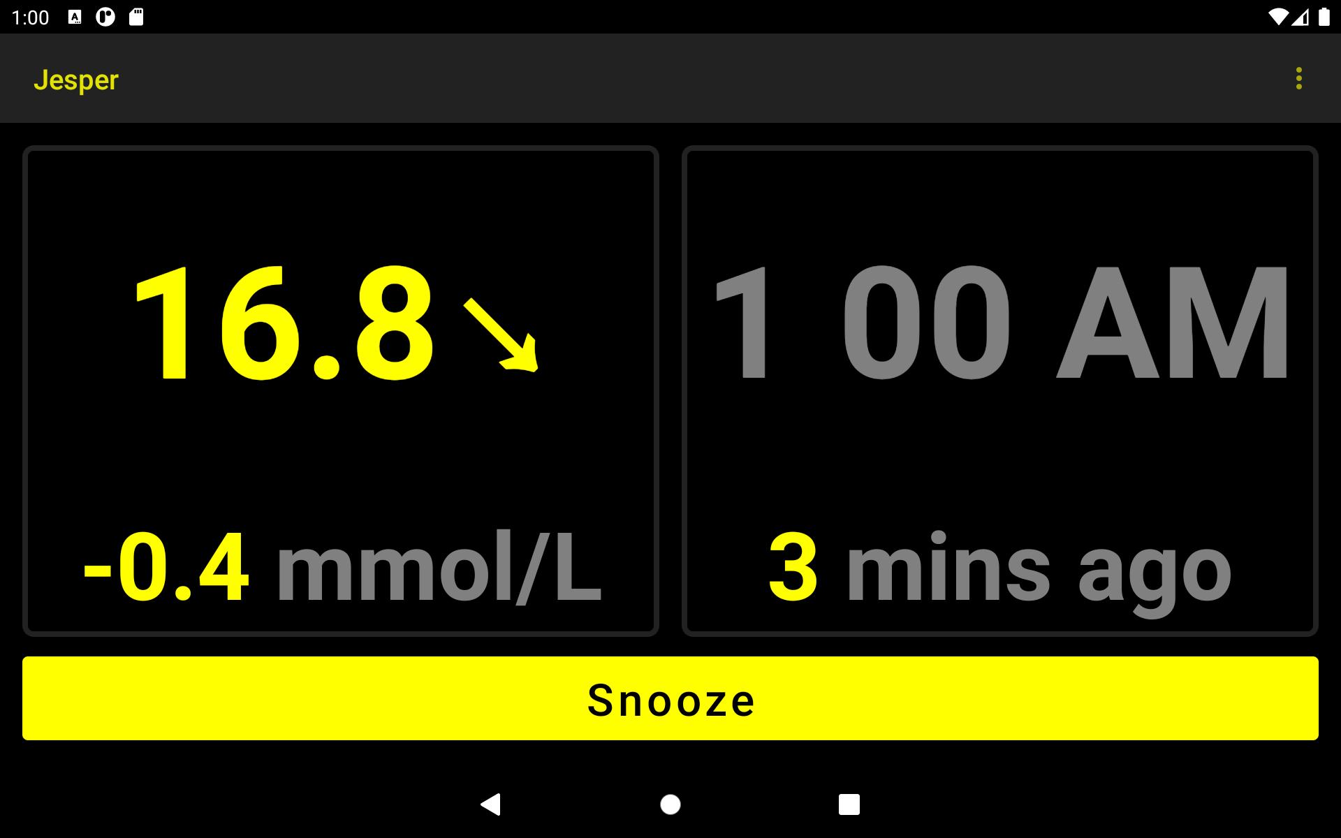 Nightwatch A Nightscout client 1.4.2 Screenshot 13
