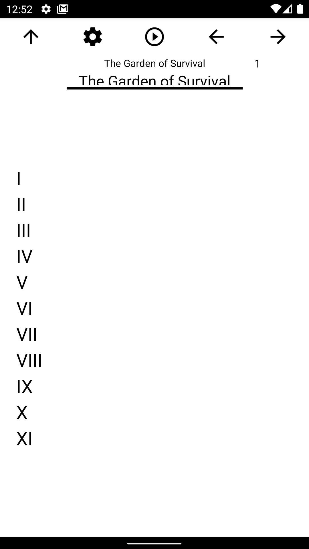 Book, The Garden of Survival 1.0.55 Screenshot 1