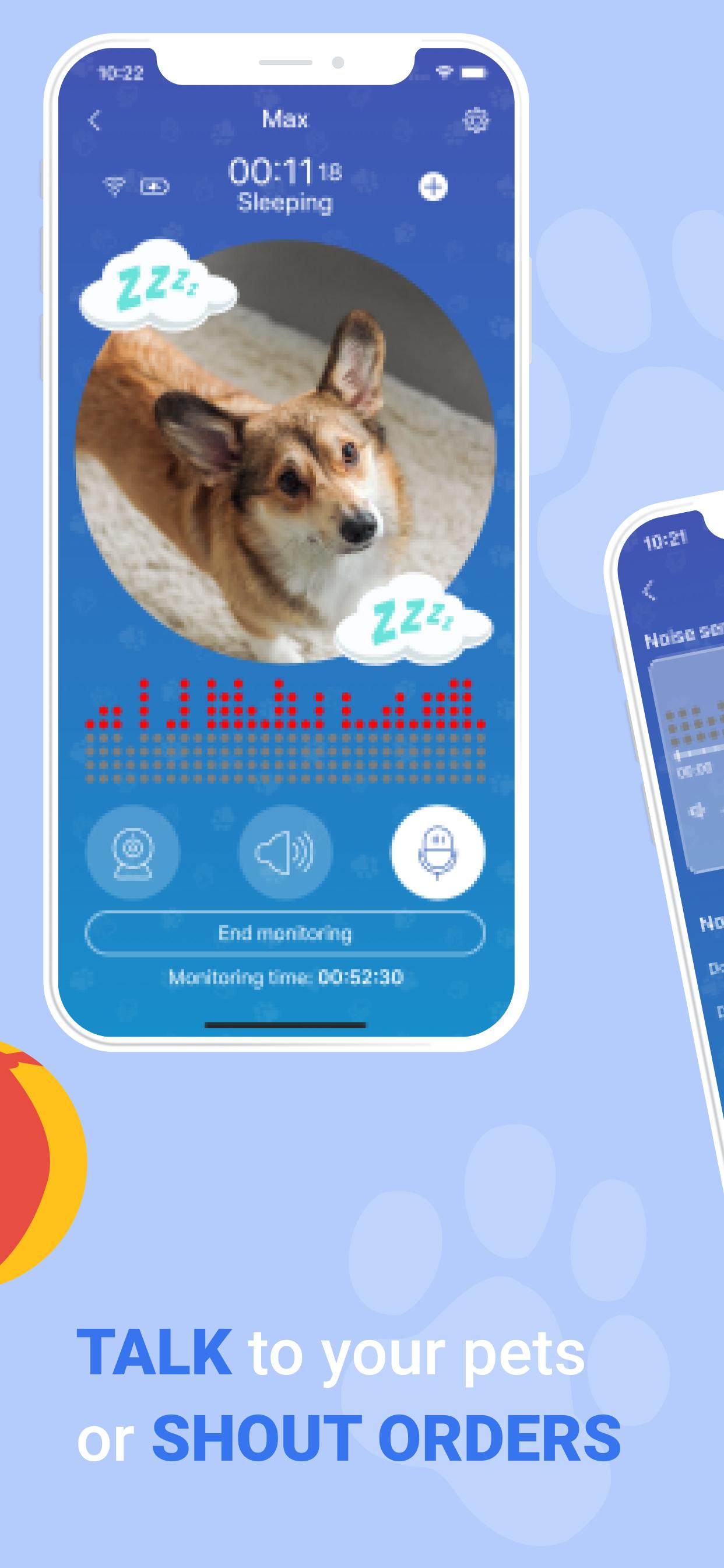 Dog Monitor Pet Sitter & Video Cam Bark Control 3.22.0+master.133ace106 Screenshot 3